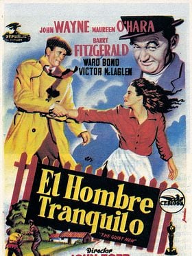 Cartel de El hombre tranquilo