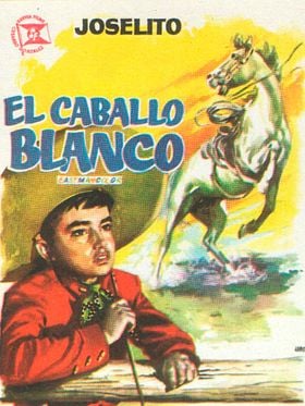 Cartel de El Caballo blanco