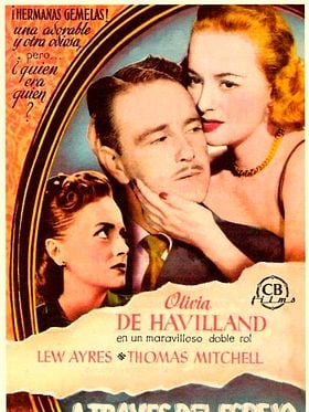 Cartel de A través del espejo