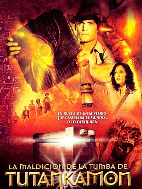 Cartel de La maldición de la tumba de Tutankamon