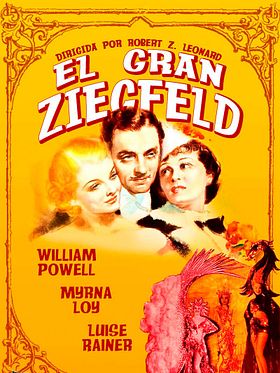 Cartel de El gran Ziegfeld