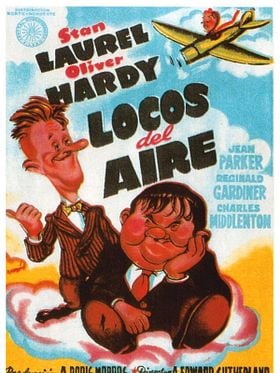 Cartel de Locos del aire