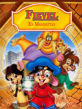 Cartel de Fievel en Manhattan