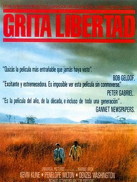 Cartel de Grita libertad