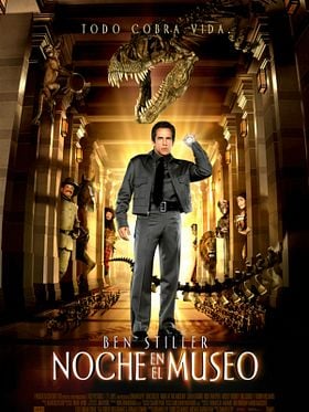 Cartel de Noche en el museo