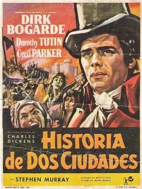 Cartel de Historia de dos ciudades