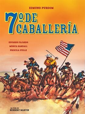 Cartel de El séptimo de caballería
