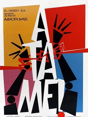 Cartel de ¡Átame!