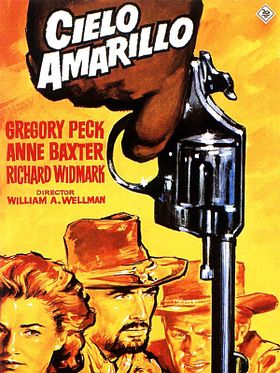 Cartel de Cielo amarillo