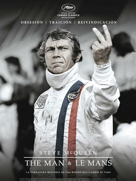 Cartel de Steve McQueen: The Man & Le Mans