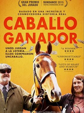 Cartel de Caballo ganador