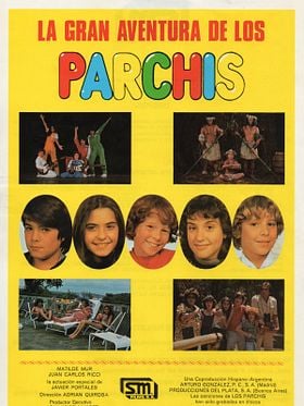 Cartel de La gran aventura de Los Parchís