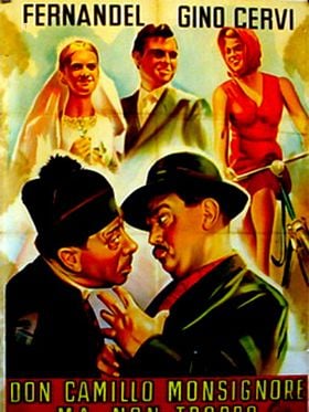 Cartel de Don Camilo y el honorable Peppone