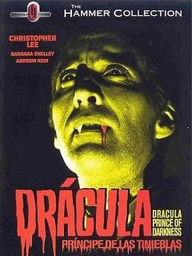 Cartel de Drácula, príncipe de las tinieblas