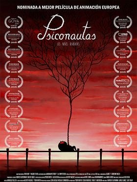 Cartel de Psiconautas, los niños olvidados