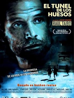 Cartel de El túnel de los huesos