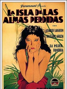 Cartel de La isla de las almas perdidas