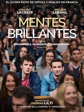 Cartel de Mentes brillantes