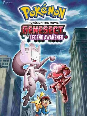 Cartel de Pokémon Genesect y el despertar de una leyenda