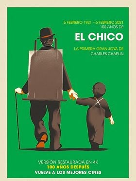 Cartel de El chico (The Kid)
