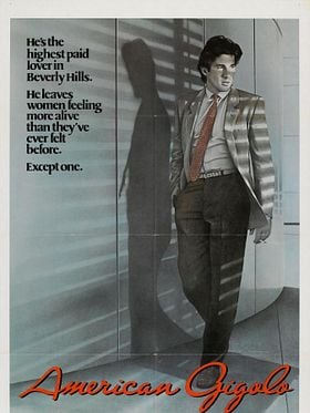 Cartel de American Gigolo