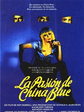 Cartel de La pasión de China Blue