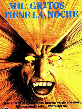 Cartel de Mil gritos tiene la noche