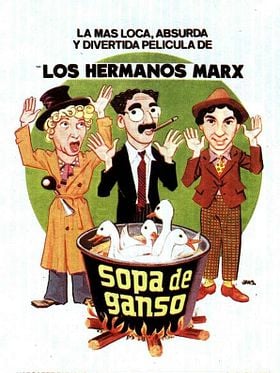 Cartel de Sopa de ganso