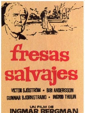 Cartel de Fresas salvajes