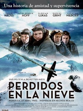 Cartel de Perdidos en la nieve