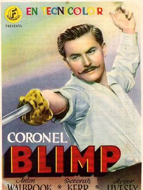 Cartel de Coronel Blimp