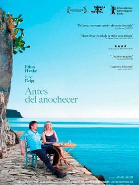 Cartel de Antes del anochecer