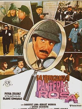 Cartel de La venganza de la Pantera Rosa