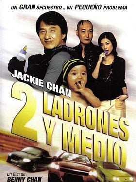 Cartel de Dos ladrones y medio