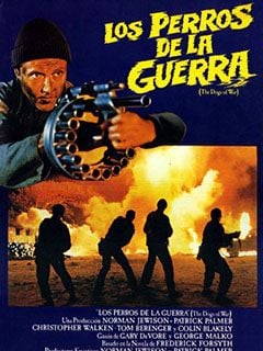 Cartel de Los perros de la guerra