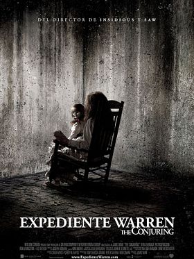 Cartel de Expediente Warren: The Conjuring