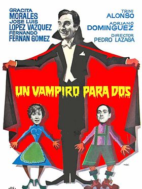 Cartel de Un vampiro para dos