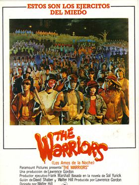 Cartel de The Warriors (Los amos de la noche)