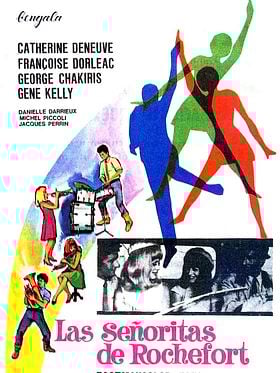 Cartel de Las señoritas de Rochefort