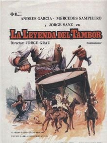Cartel de La leyenda del tambor