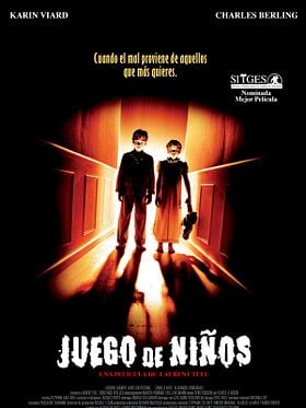 Cartel de Juego de niños