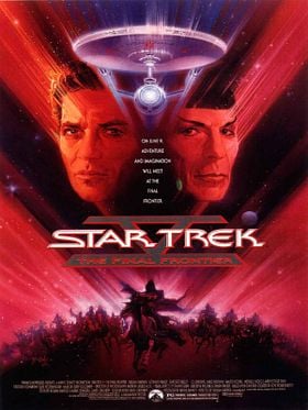 Cartel de Star Trek V: The Final Frontier