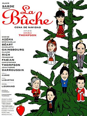 Cartel de La Bûche (Cena de navidad)