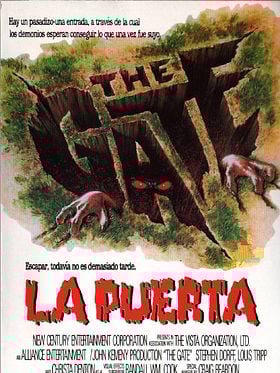 Cartel de La puerta