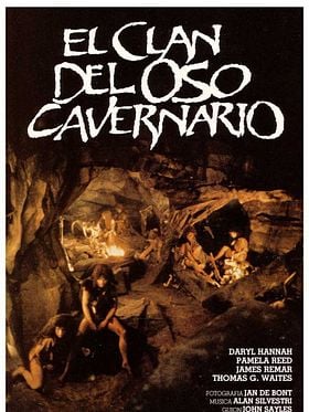 Cartel de El clan del oso cavernario