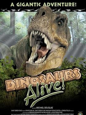 Cartel de Dinosaurios Alive
