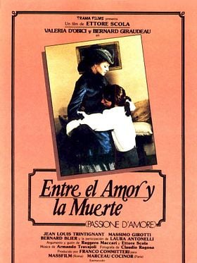 Cartel de Entre el amor y la muerte