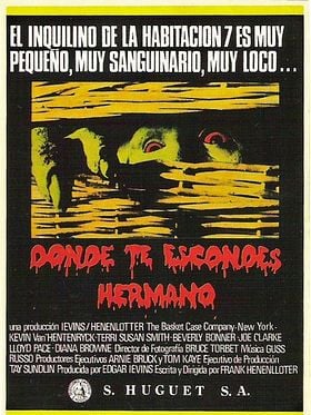 Cartel de ¿Dónde te escondes hermano?