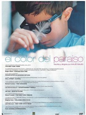 Cartel de El color del paraíso