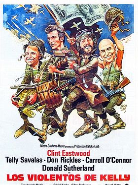 Cartel de Los violentos de Kelly